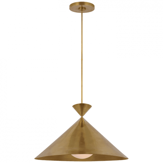 Visual Comfort Signature Orsay Grande Pendant Polished Nickel