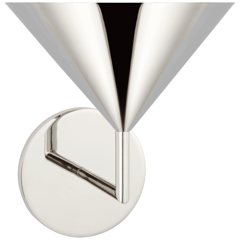 Visual Comfort Signature Orsay LED Small Single Sconce Polished Nickel