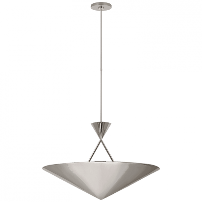 Visual Comfort & Co. Signature Collection Orsay Medium Chandelier - Polished Nickel