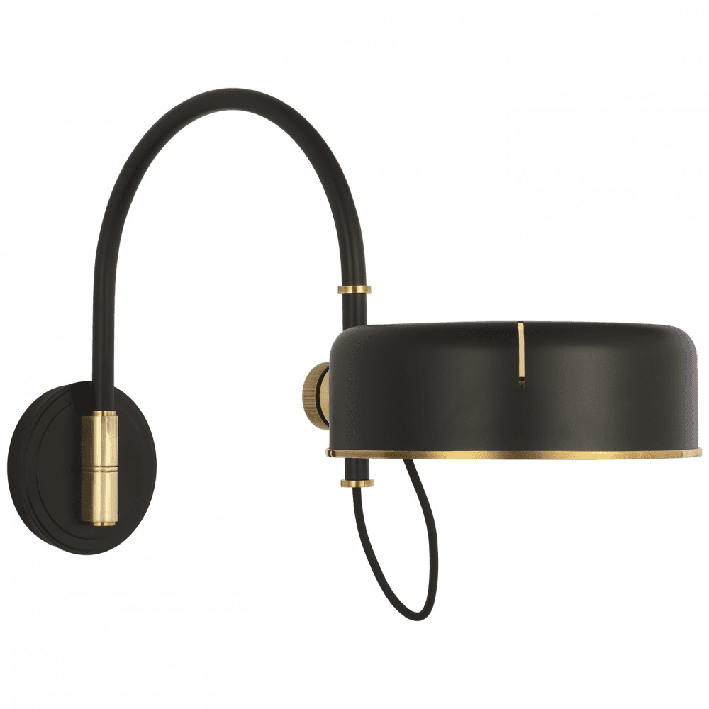Visual Comfort Signature Oso 13 Modern Iron and Hand-Rubbed Antique Brass