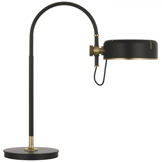 Visual Comfort Signature Oso 25 Modern Iron and Hand-Rubbed Antique Brass