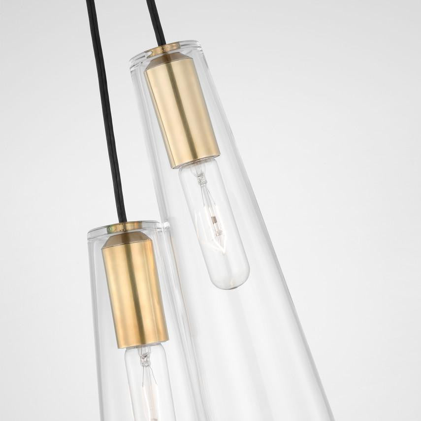 Visual Comfort & Co. Signature Collection Osvaldo 4" Double Pendant, Visual Comfort & Co. Signature Collection RB 5111AB-CG N1W69
