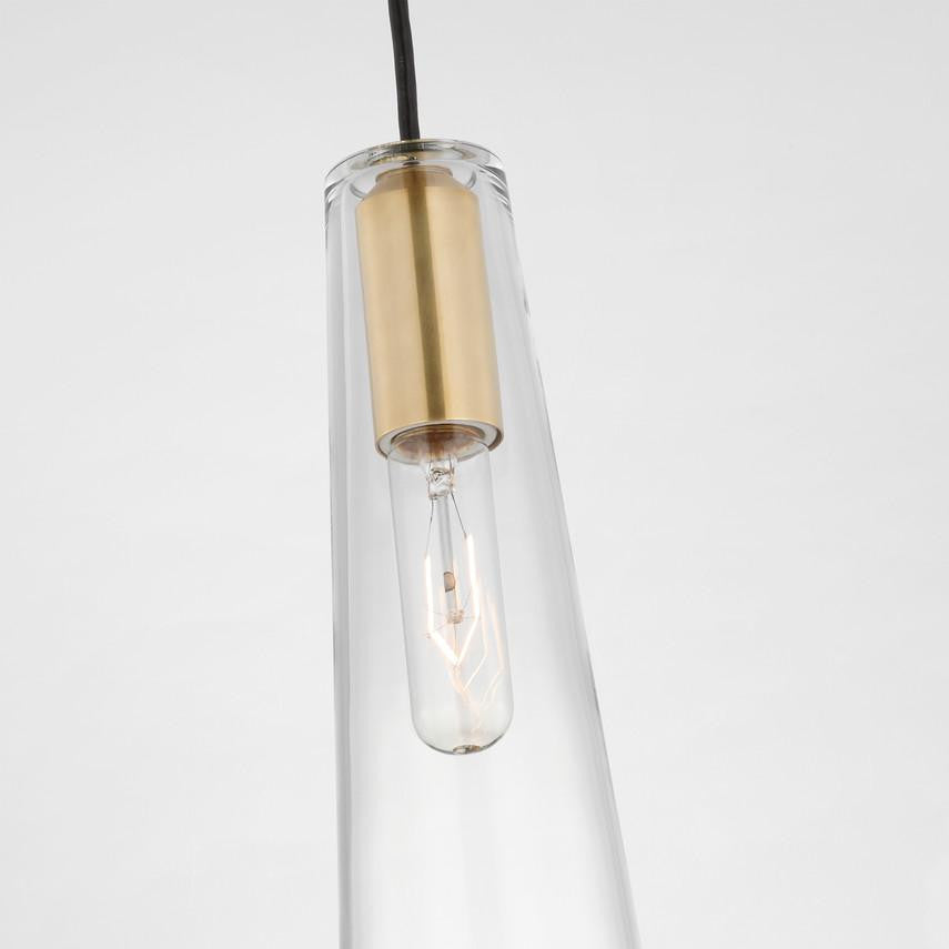 Visual Comfort & Co. Signature Collection Osvaldo 4" Single  Pendant, Visual Comfort & Co. Signature Collection RB 5110AB-CG DDE9N