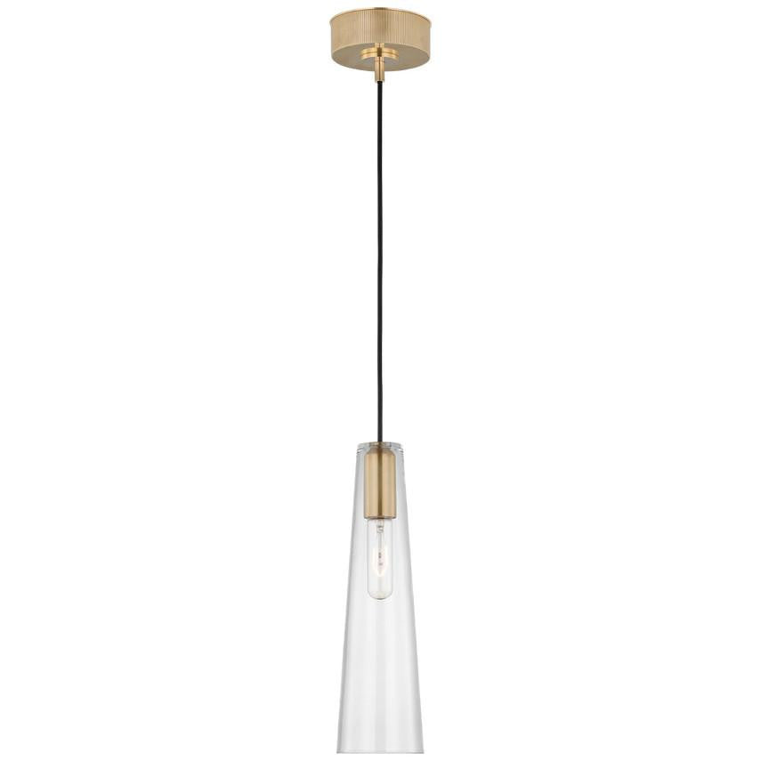 Visual Comfort & Co. Signature Collection Osvaldo 4" Single  Pendant, Visual Comfort & Co. Signature Collection RB 5110AB-CG DDE9N
