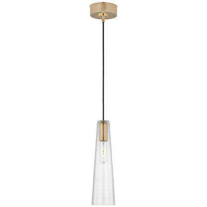 Visual Comfort & Co. Signature Collection Osvaldo 4" Single  Pendant, Visual Comfort & Co. Signature Collection RB 5110AB-CG DDE9N
