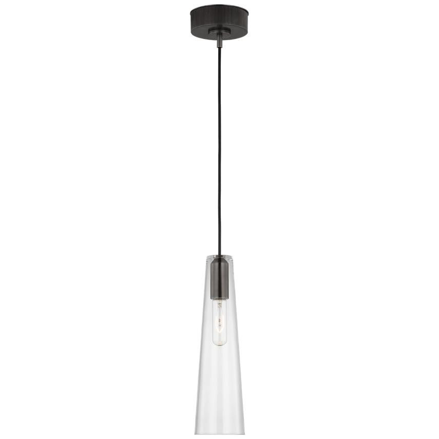 Visual Comfort & Co. Signature Collection Osvaldo 4" Single  Pendant, Visual Comfort & Co. Signature Collection RB 5110BZ-CG N1Y6U