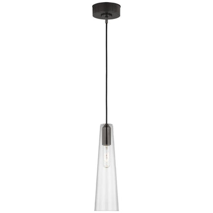 Visual Comfort & Co. Signature Collection Osvaldo 4" Single  Pendant, Visual Comfort & Co. Signature Collection RB 5110BZ-CG N1Y6U