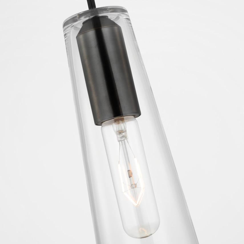 Visual Comfort & Co. Signature Collection Osvaldo 4" Single  Pendant, Visual Comfort & Co. Signature Collection RB 5110BZ-CG N1Y6U