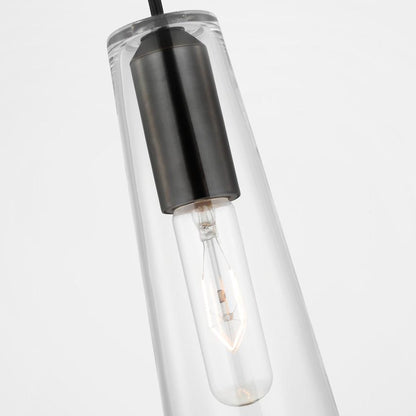 Visual Comfort & Co. Signature Collection Osvaldo 4" Single  Pendant, Visual Comfort & Co. Signature Collection RB 5110BZ-CG N1Y6U