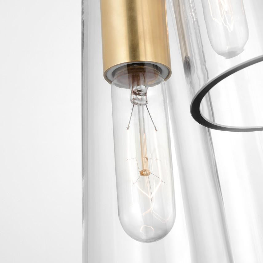 Visual Comfort & Co. Signature Collection Osvaldo 4" Triple Pendant, Visual Comfort & Co. Signature Collection RB 5112AB-CG DD8G2