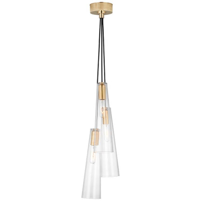 Visual Comfort Signature Osvaldo 4 Antique-Burnished Brass