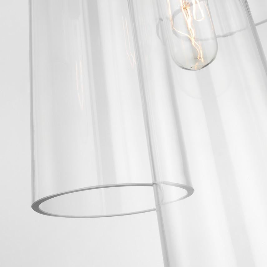 Visual Comfort & Co. Signature Collection Osvaldo 4" Triple Pendant, Visual Comfort & Co. Signature Collection RB 5112BZ-CG N1X5N