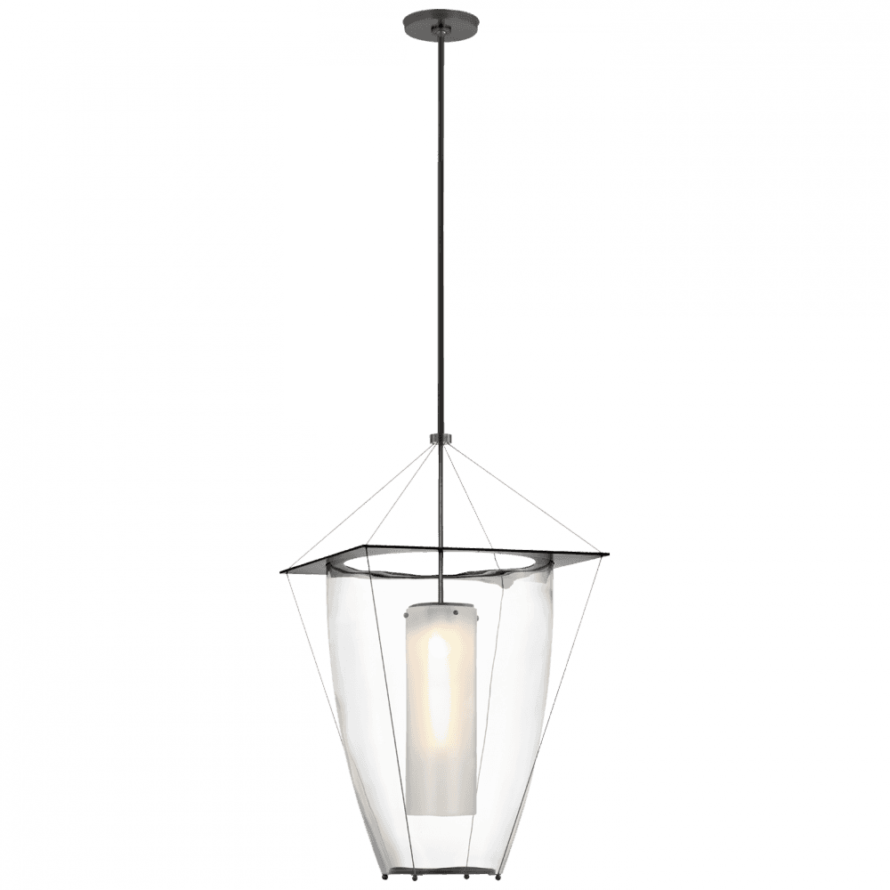 Visual Comfort & Co. Signature Collection Ovalle 20" Lantern, Visual Comfort & Co. Signature Collection RB 5091BZ-CG D99PJ