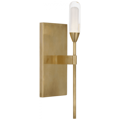 Visual Comfort Signature Overture Medium Sconce Natural Brass