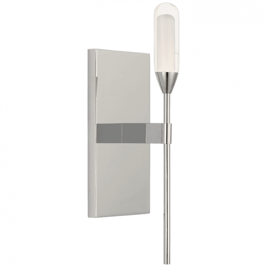 Visual Comfort Signature Overture Medium Sconce Polished Nickel