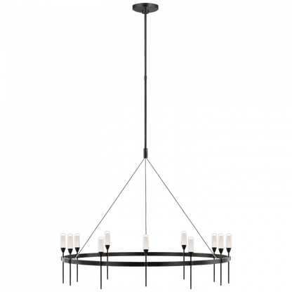 Visual Comfort Signature Overture XL Ring Chandelier Bronze