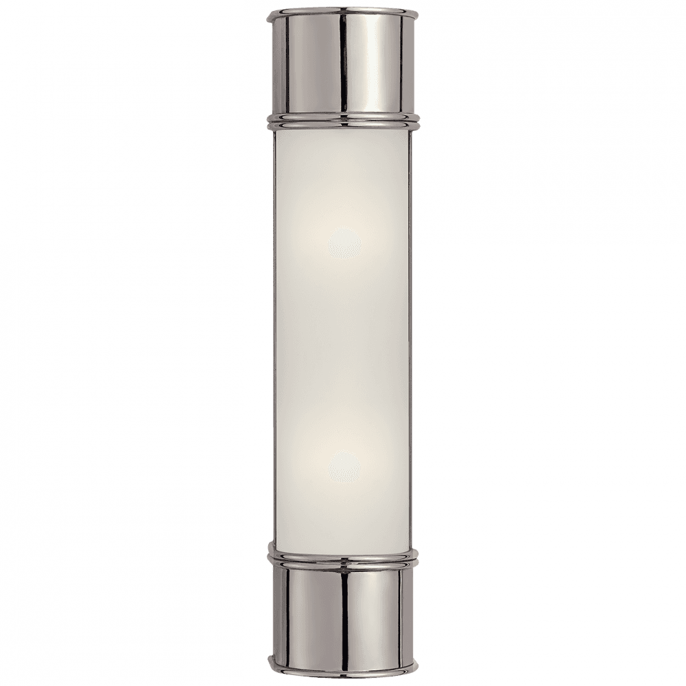 Visual Comfort Signature Oxford Bathroom Wall Sconce Chrome