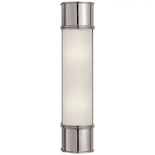 Visual Comfort Signature Oxford Bathroom Wall Sconce Chrome