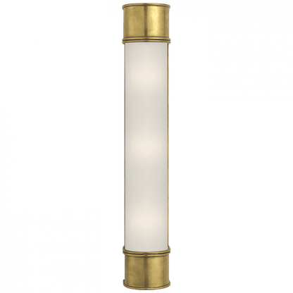 Visual Comfort Signature Oxford Bathroom Wall Sconce Antique-Burnished Brass