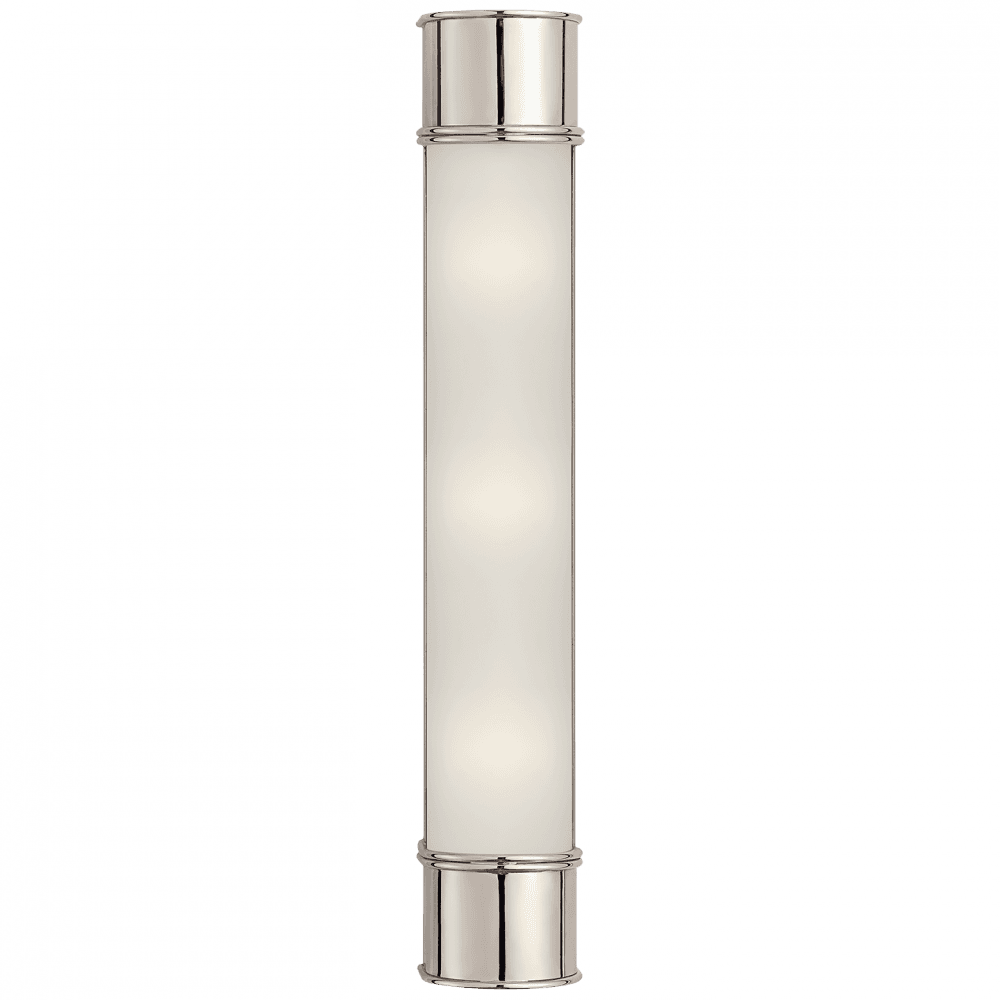 Visual Comfort Signature Oxford Bathroom Wall Sconce Polished Nickel