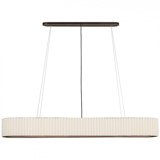Visual Comfort Signature Palati Extra Large Linear Chandelier Bronze