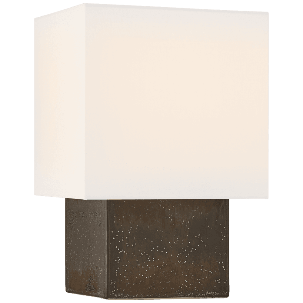 Visual Comfort Signature Pari Table Lamp Stained Black Metallic