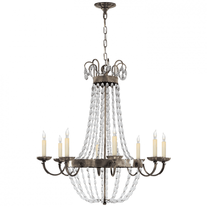 Visual Comfort Signature Paris Flea Market Chandelier Gilded Iron
