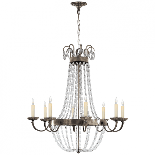 Visual Comfort Signature Paris Flea Market Chandelier Gilded Iron