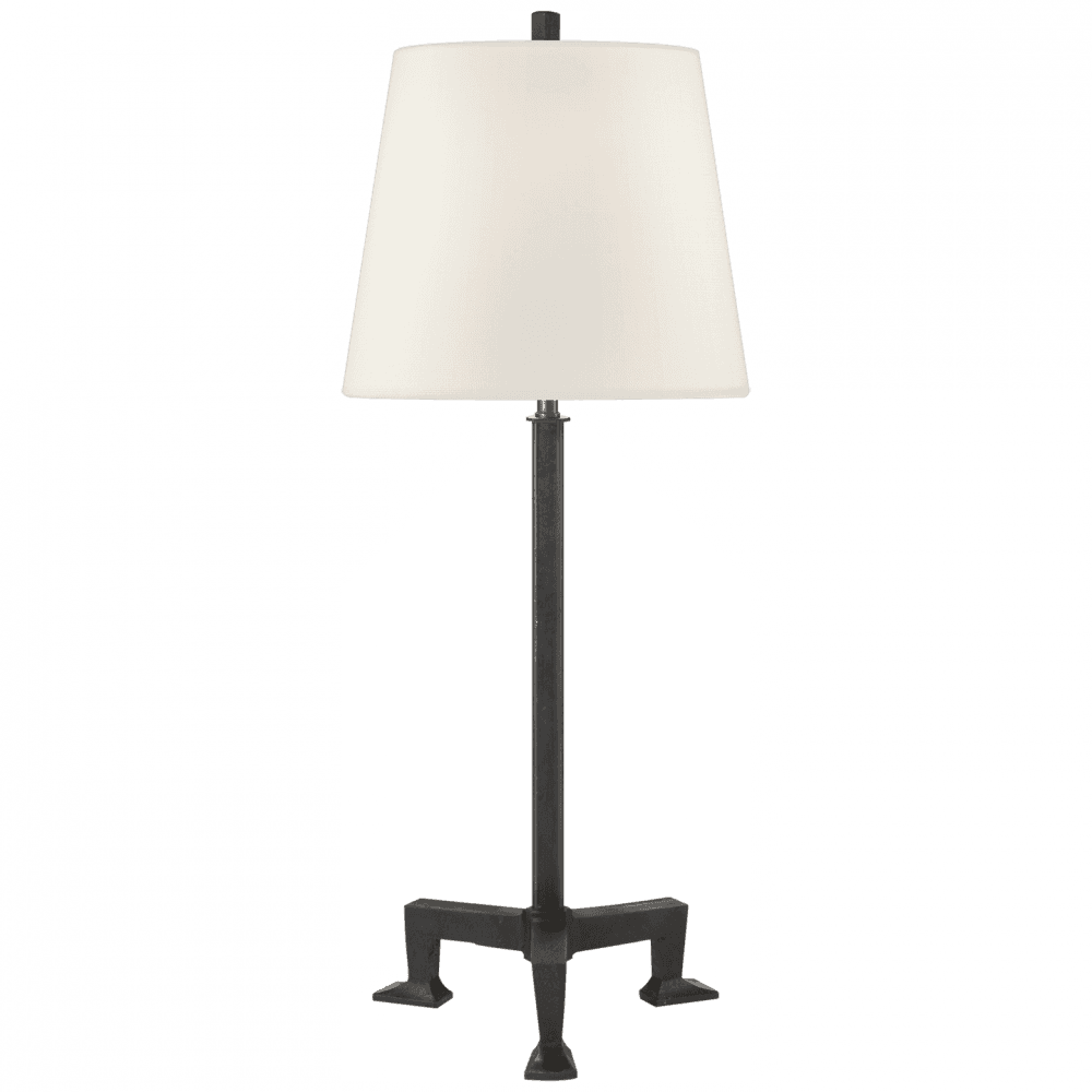 Visual Comfort Signature Parish Buffet Lamp Aged Iron