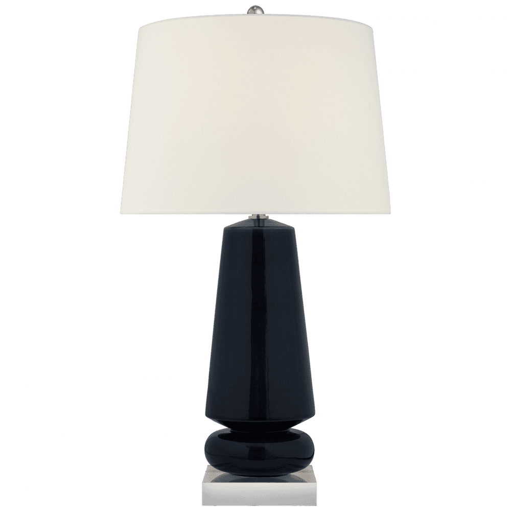 Visual Comfort Signature Parisienne Medium Table Lamp Denim Porcelain