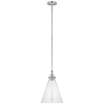 Visual Comfort Signature Parkington 11 Polished Nickel