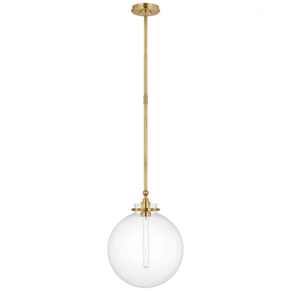 Visual Comfort Signature Parkington 14 Antique-Burnished Brass