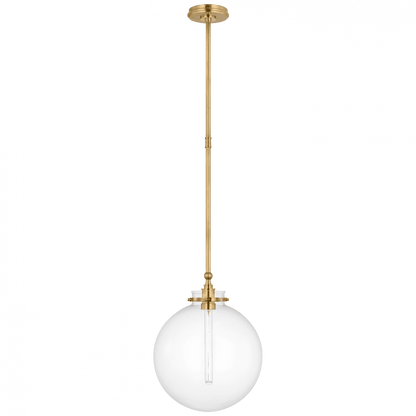 Visual Comfort Signature Parkington 14 Antique-Burnished Brass