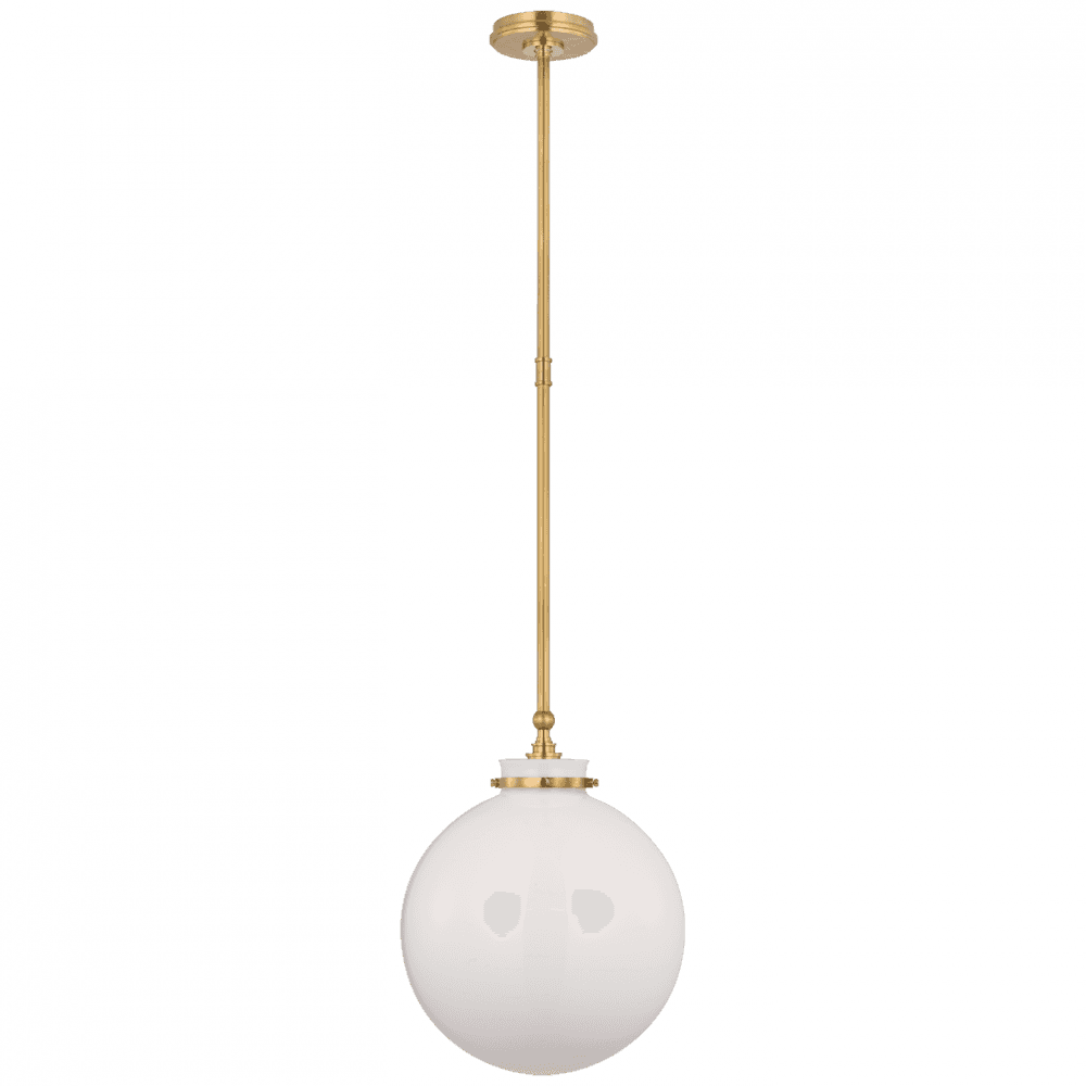 Visual Comfort Signature Parkington 14 Antique-Burnished Brass