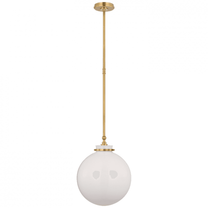 Visual Comfort Signature Parkington 14 Antique-Burnished Brass