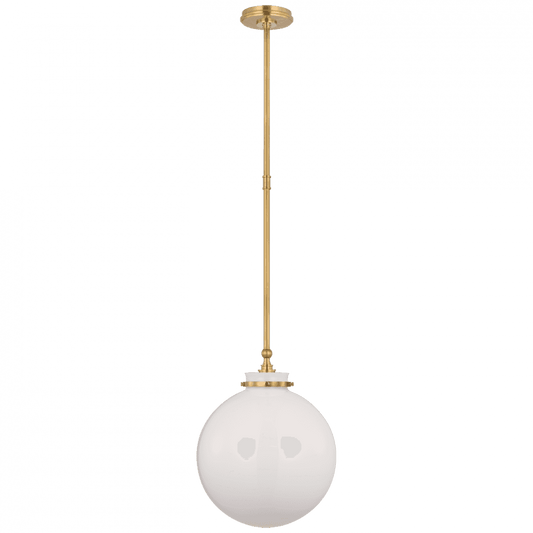 Visual Comfort Signature Parkington 14 Antique-Burnished Brass