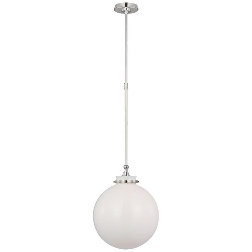 Visual Comfort Signature Parkington 14 Polished Nickel