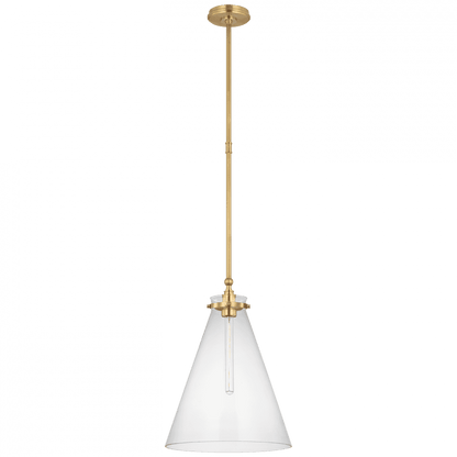 Visual Comfort Signature Parkington 15 Antique-Burnished Brass