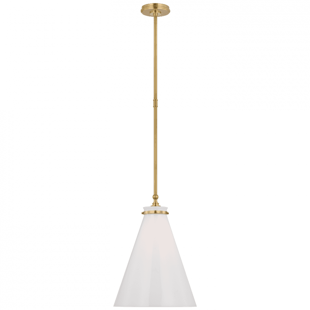 Visual Comfort Signature Parkington 15 Antique-Burnished Brass