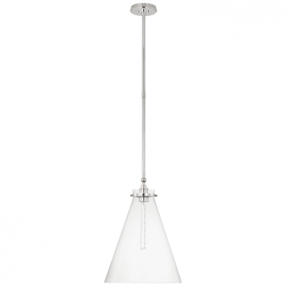 Visual Comfort Signature Parkington 15 Polished Nickel