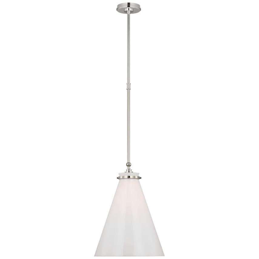 Visual Comfort Signature Parkington 15 Polished Nickel