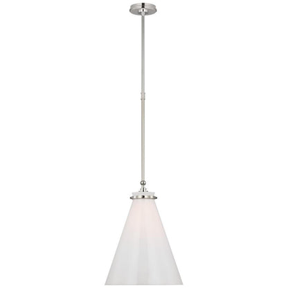 Visual Comfort Signature Parkington 15 Polished Nickel