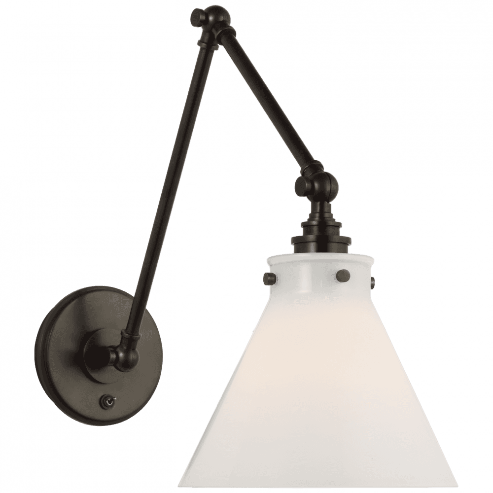 Visual Comfort Signature Parkington Double Library Wall Light Bronze