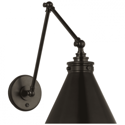 Visual Comfort Signature Parkington Double Library Wall Light Bronze