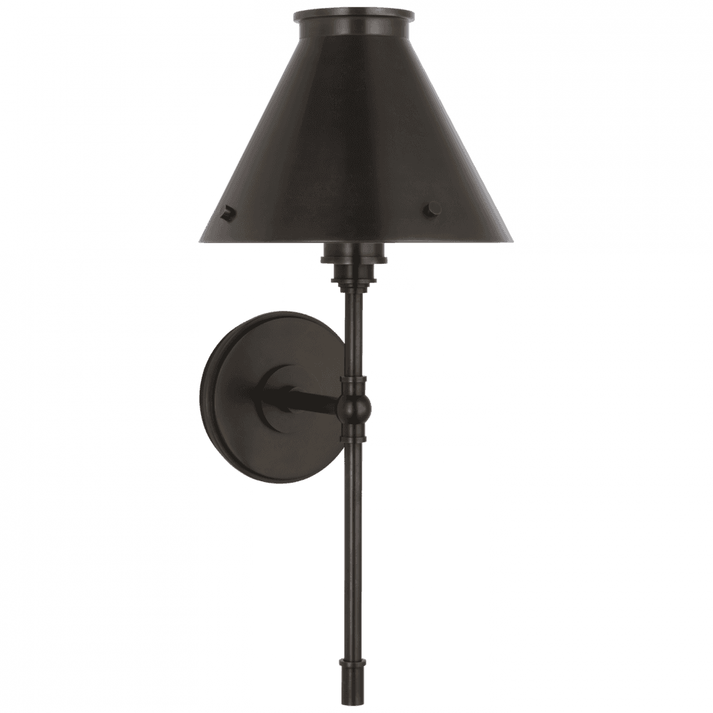Visual Comfort Signature Parkington Large Tail Sconce Bronze