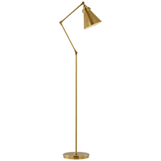 Visual Comfort Signature Parkington Medium Articulating Desk Lamp Polished Nickel