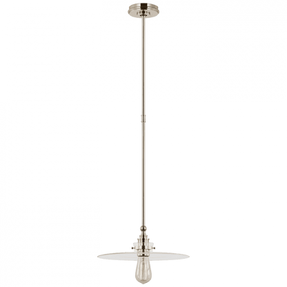 Visual Comfort Signature Parkington Pendant Polished Nickel
