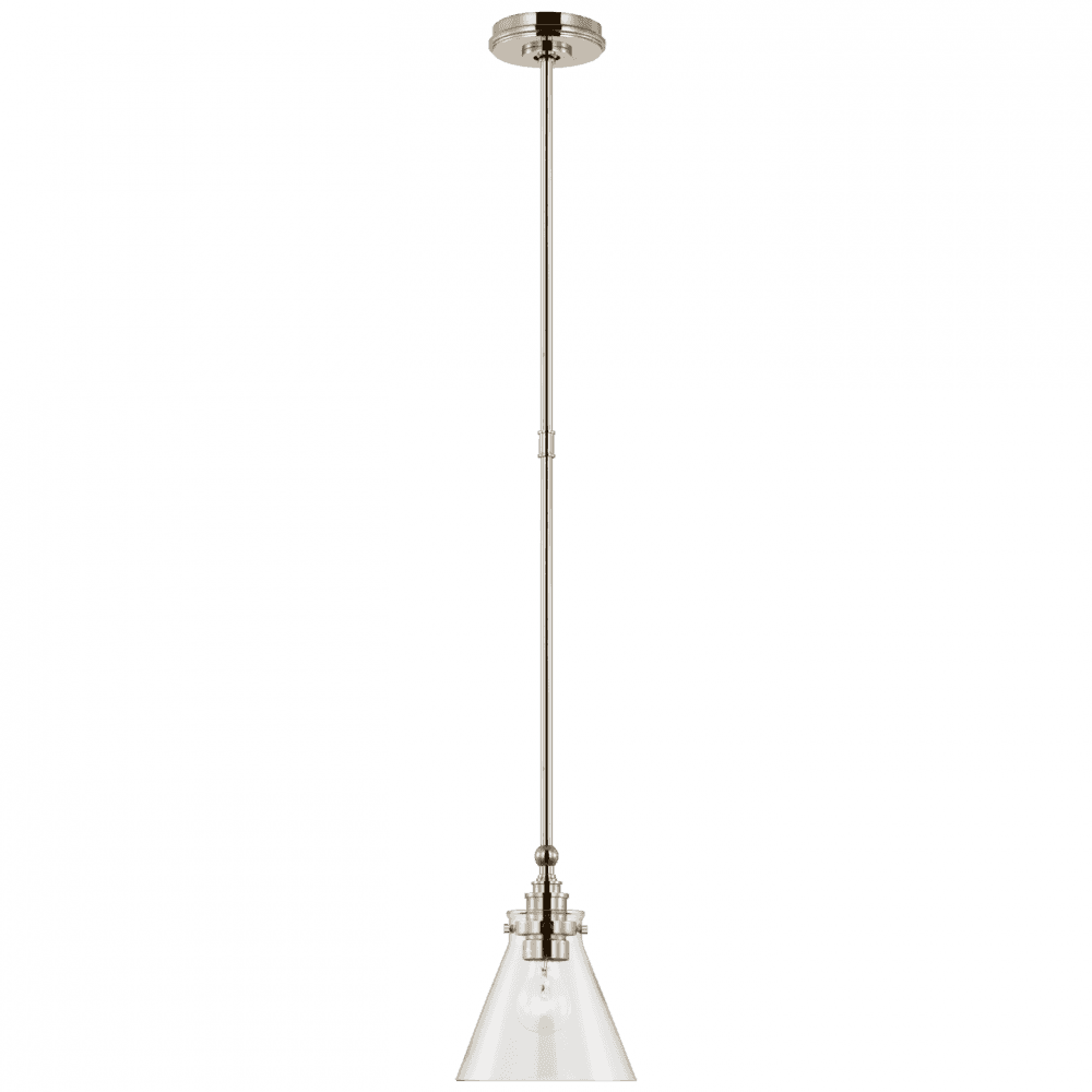Visual Comfort Signature Parkington Pendant Polished Nickel
