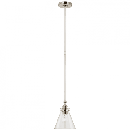 Visual Comfort Signature Parkington Pendant Polished Nickel