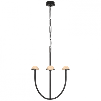 Visual Comfort Signature Pedra Medium Chandelier Bronze